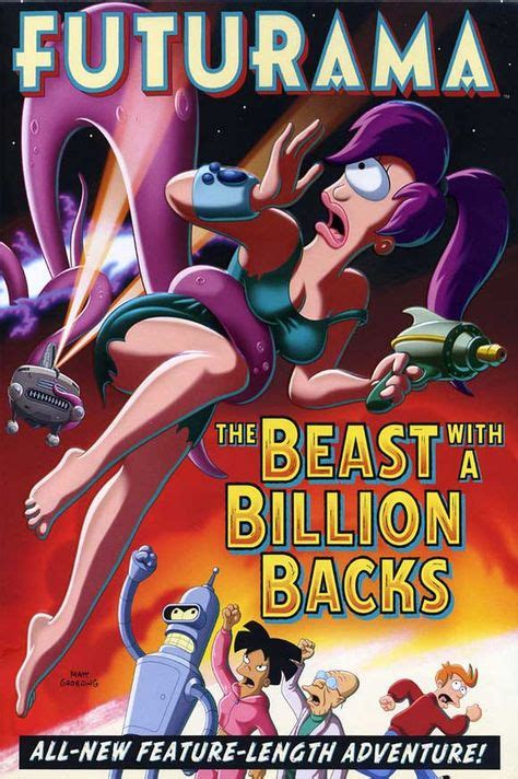 Futurama: The Beast with a Billion Backs 27x40 Movie Poster (2008 ...