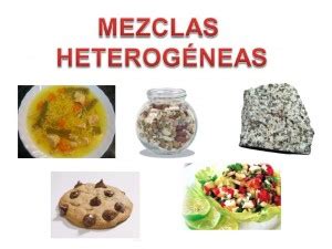 Ejemplos de mezclas heterogéneas