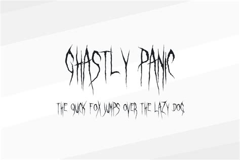 Ghastly Panic Font - Download Free - JustFreeFonts.com