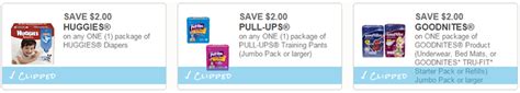 New Diaper Coupons: Huggies, Pull-Ups and Goodnites