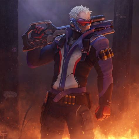 Overwatch Soldier 76 Fan Art