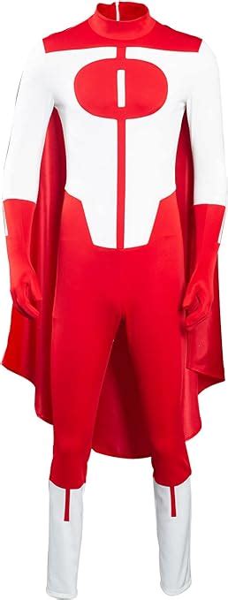 Omni-Man Cosplay Costume Men's Anime Jumpsuit Superhero Battle Suit ...