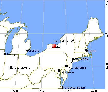 Henrietta, New York (NY 14467) profile: population, maps, real estate, averages, homes ...