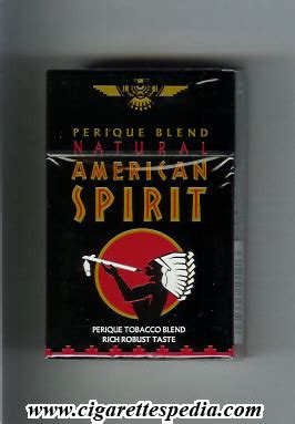 Natural American Spirit Perique Blend (Rich Robust Taste) KS-20-H ...