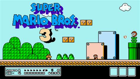 Videojuego Super Mario Bros. 3 HD Fondo De Pantalla