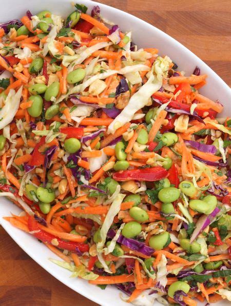 Asian Slaw with Ginger-Peanut Dressing - Once Upon a Chef