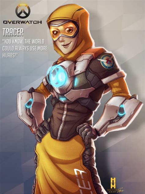 Overwatch - Tracer (Skin Concept) by Penekli on DeviantArt