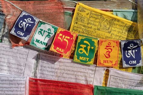 Colourful Prayer Flags In Bhutan - Taste of Bhutan