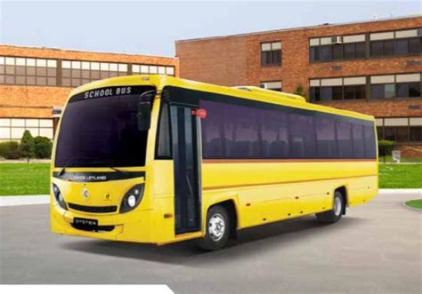 Ashok Leyland Oyster School 4200: 52 Seater Bus Price, Specifications, Mileage & Images ...