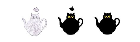 Creative Logo design ideas with Cat and Coffee by HongKong Designer ...