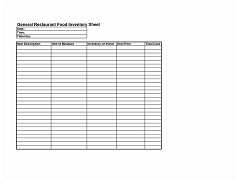 Bakery Inventory Spreadsheet — db-excel.com