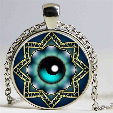 Wholesale Vintage Turkish Evil Eye Jewelry Pattern Pendant Silver ...