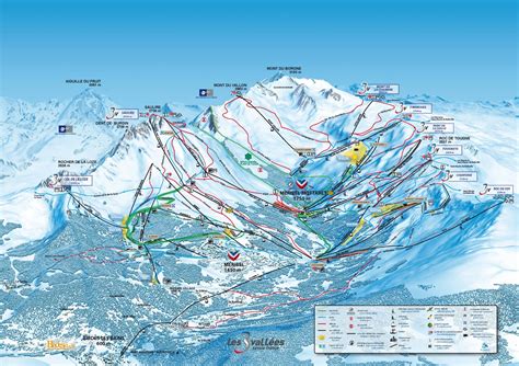 Brides Les Bains Ski Resort Guide, Location Map & Brides Les Bains ski holiday accommodation