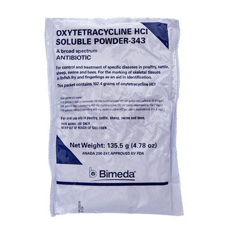 Oxytetracyline and Tetracycline Powder Doses | BackYard Chickens - Learn How to Raise Chickens