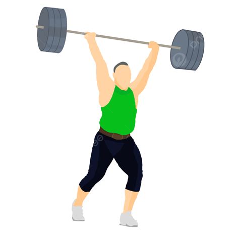 A Man Lifting Weights, Gym, Strength, Bodybuilding PNG Transparent Clipart Image and PSD File ...