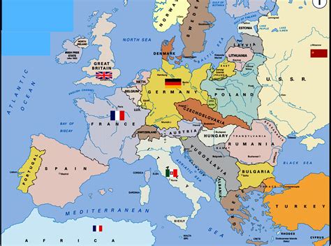 En Que Año La Segunda Guerra Mundial Mapa