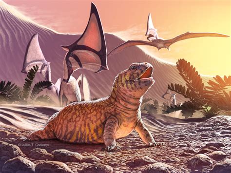 Fossil remains of an Old World lizard discovered in the New World overturn long-held hypothesis ...