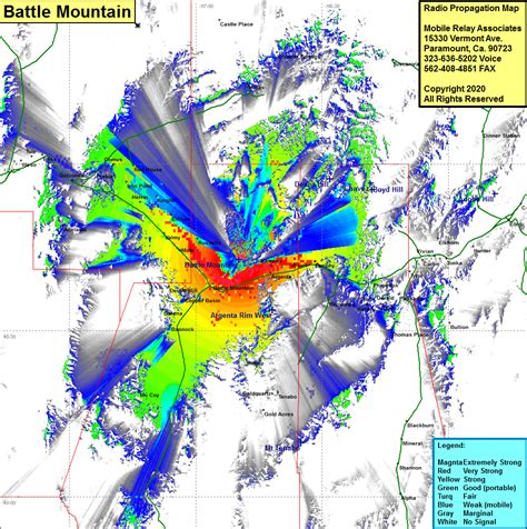 Radio Tower Site - Battle Mountain, Battle Mountain, Lander County ...