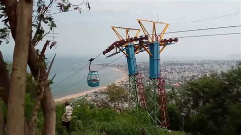 Kailasagiri ropeway system in Visakhapatnam tourism place 1 - YouTube