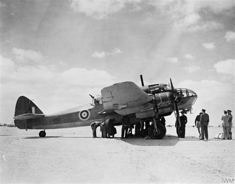 Asisbiz Bristol Beaufort I RAF 39Sqn L4502 at LG 86 Egypt IWM CM3148