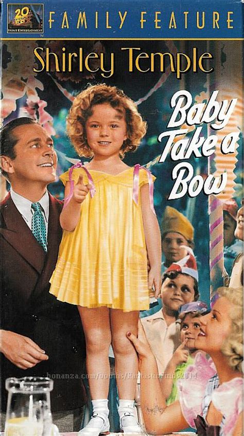 VHS Baby Take A Bow 1934 shirley Temple / Claire Trevor / - Etsy