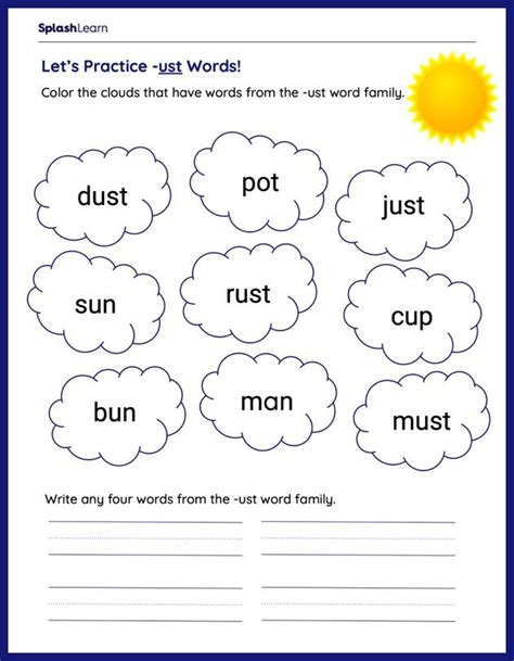 Rhyming Words Worksheet For Grade 2