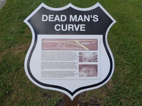 Dead Man's Curve Historical Marker