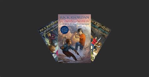 Percy Jackson & Kane Chronicles Crossover Books in Order