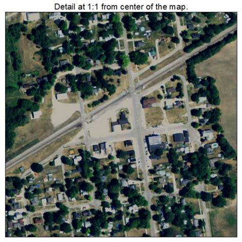 Aerial Photography Map of Bancroft, MI Michigan