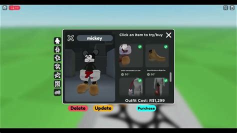 Mickey Mouse Roblox Avatar (Halloween Costume) - YouTube