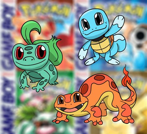 Kanto Starters Redesign by Nintendanzilla on DeviantArt