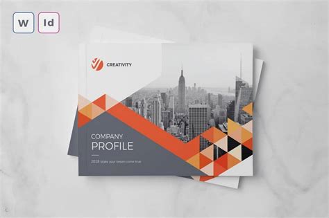 Company Profile Design Template Word – cari