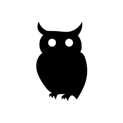 Owl Silhouette Design for Cricut, Silhouette, Laser Machines - Download