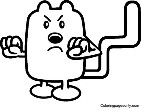 Wubbzy Coloring Pages - Free Wow! Wow! Wubbzy! Coloring Pages Printables