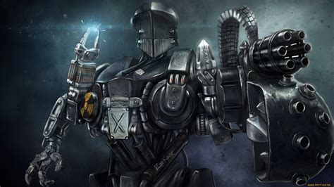 robot, Sci fi, Art, Artwork, Futuristic, Robot Wallpapers HD / Desktop and Mobile Backgrounds