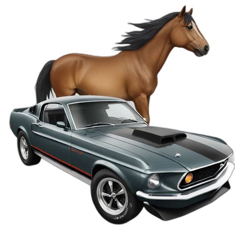 Mustang 1969 | AI Emoji Generator