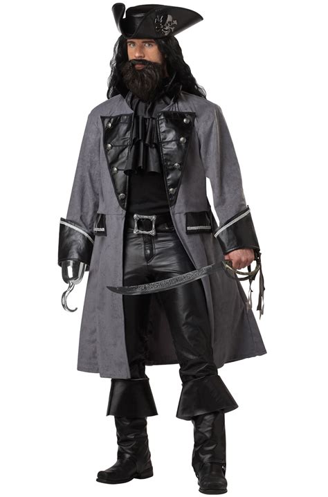 Blackbeard, The Pirate Adult Costume - PureCostumes.com