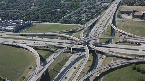 Stack Interchange of Bush Turnpike & Dallas North Tollway - backiee