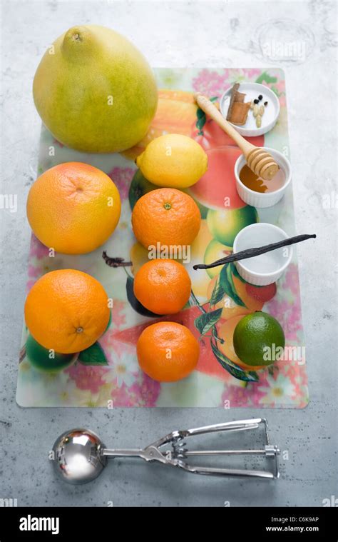 Citrus fruit salad Stock Photo - Alamy