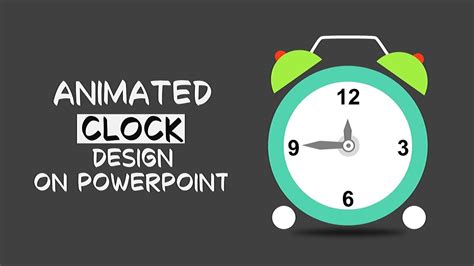 How to Create a Powerpoint Clock animation Tutorial? - YouTube