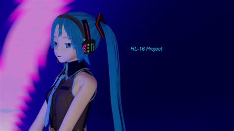 Hatsune Miku Blender Smile by RL-16 Project