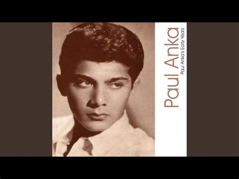 Paul Anka - Put Your Head On My Shoulder, chords, lyrics, video