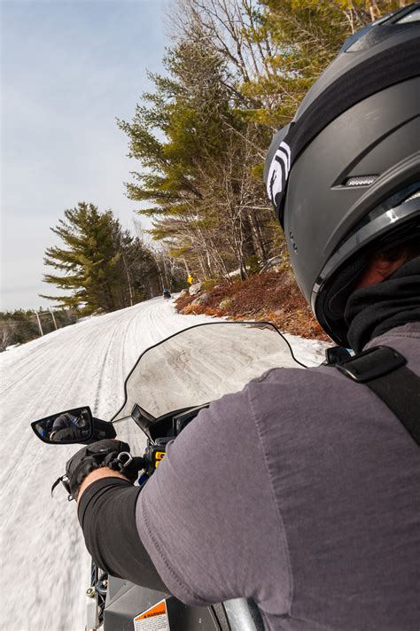 Snowmobiling In Maine | New England Outdoor Center