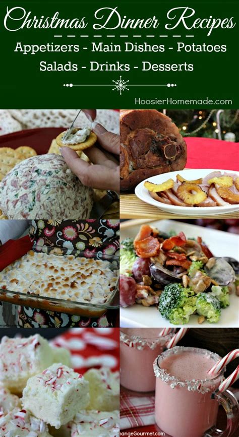 Christmas Dinner Ideas - Hoosier Homemade