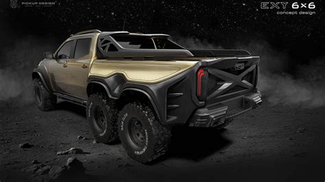 Mercedes-Benz X-Class 6x6 Pickup Truck Incoming - autoevolution