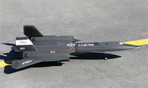 LanXiang SR71 Blackbird KIT Twin 64mm EDF Jet plane RC model-in RC Airplanes from Toys & Hobbies ...