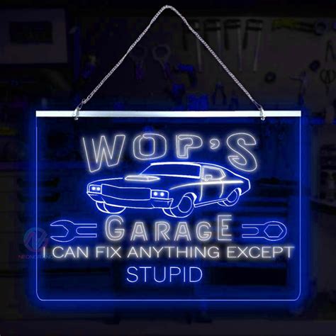 Neon Garage Sign Auto Shop Sign LED Garage Sign Garage Neon - Etsy