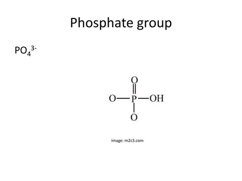 Phosphate Group