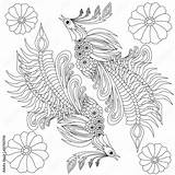 Floral Ukrainian Vector Image Flower In The Style Of Petrykivka  sketch template