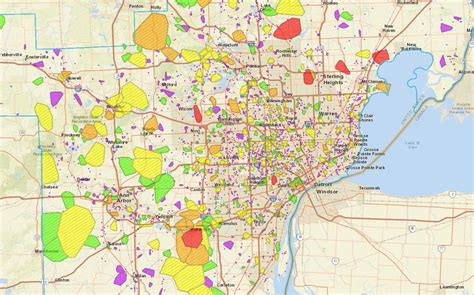 Dte Energy Power Outage Map Michigan - Map